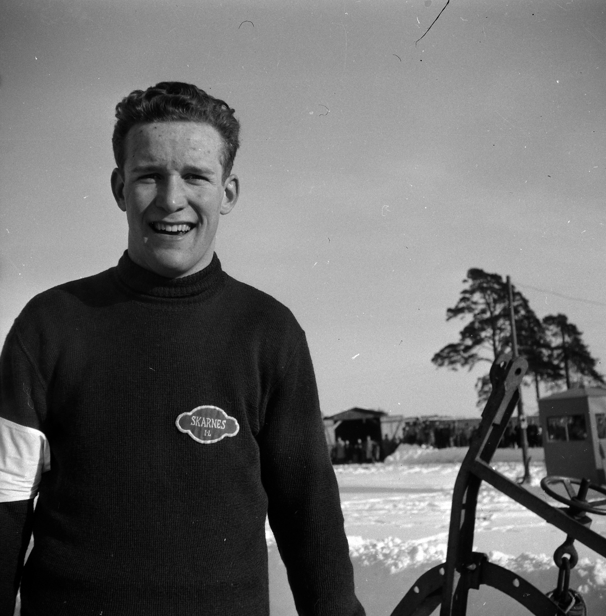Odd Ivar Ruud fra Skarnes. Han ble juniormester på skøyter i 1956. Han ...