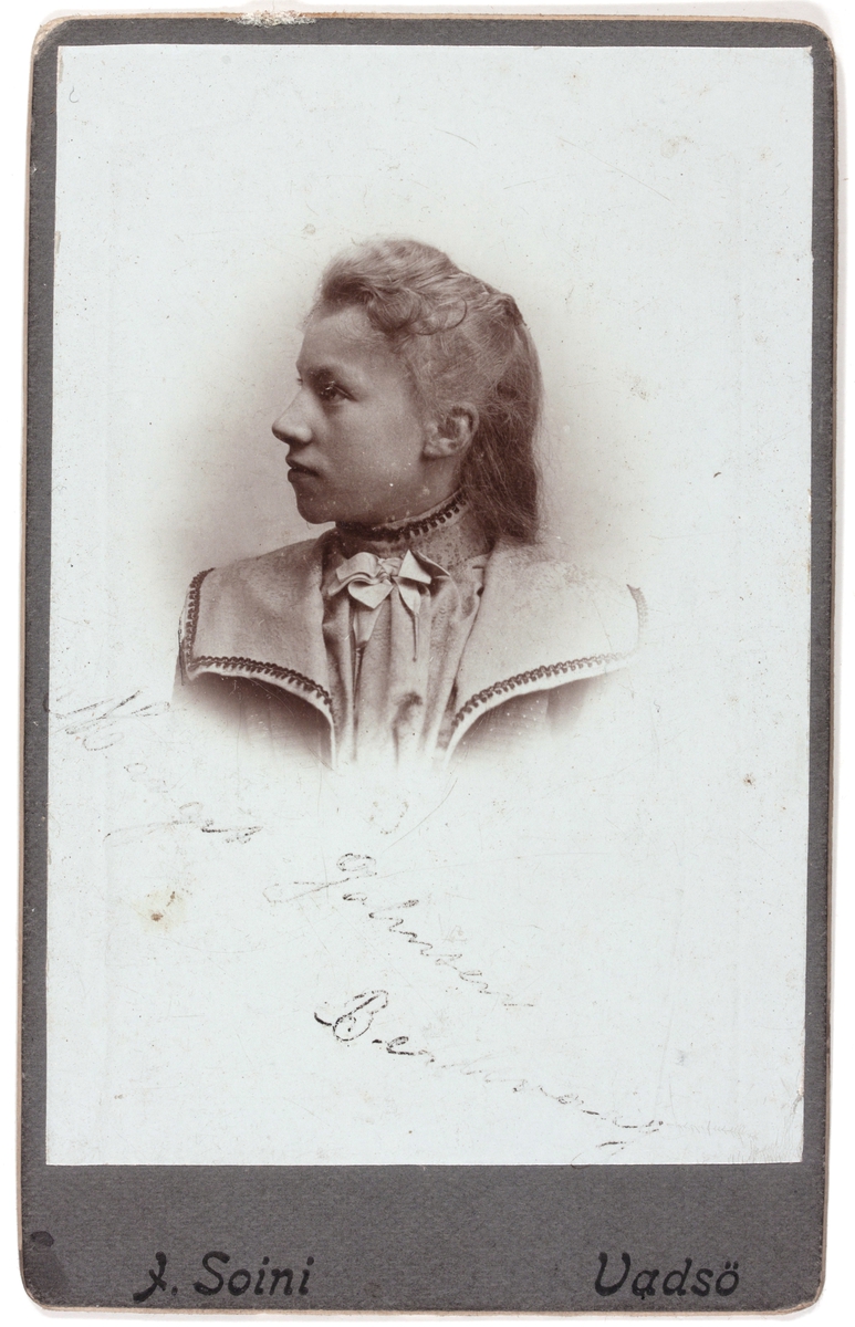 Visittkortfotografi. Fotografert 1870-1905.