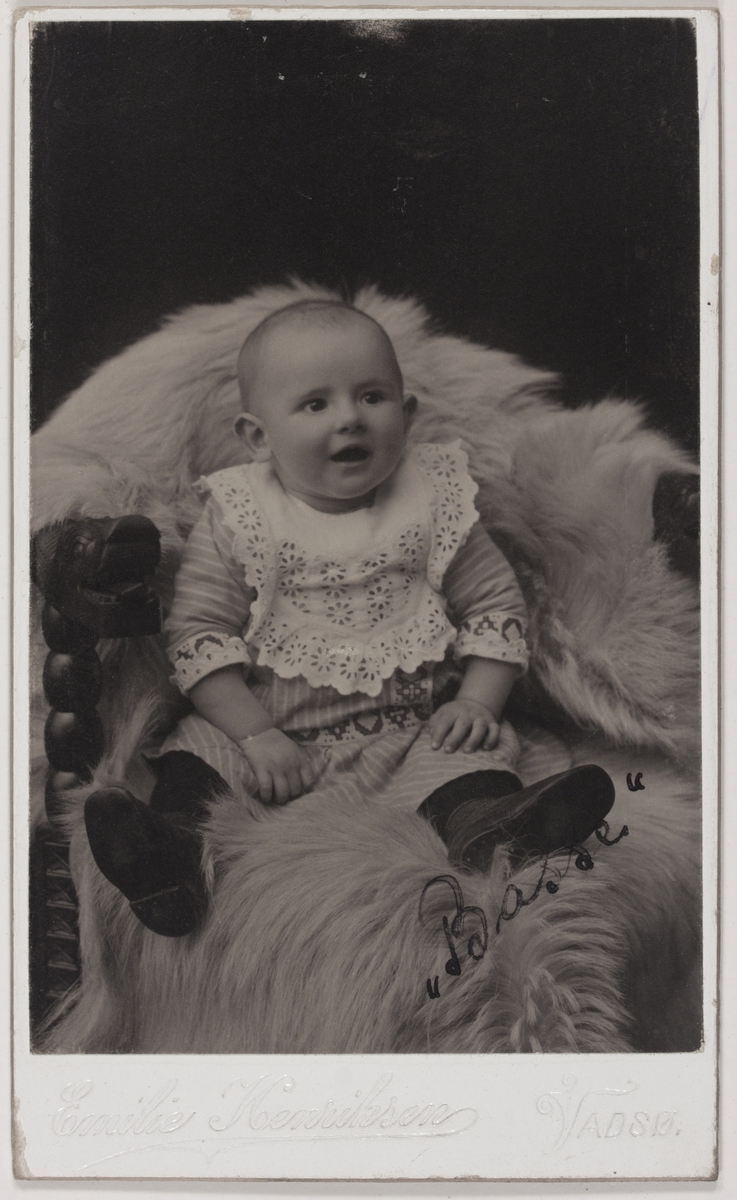 Visittkortfotografi.Arne Bohinen, 1913