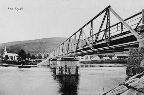INNBYGDA, KIRKEBRUA OVER TRYSILELVA, STEMPLET 1919
