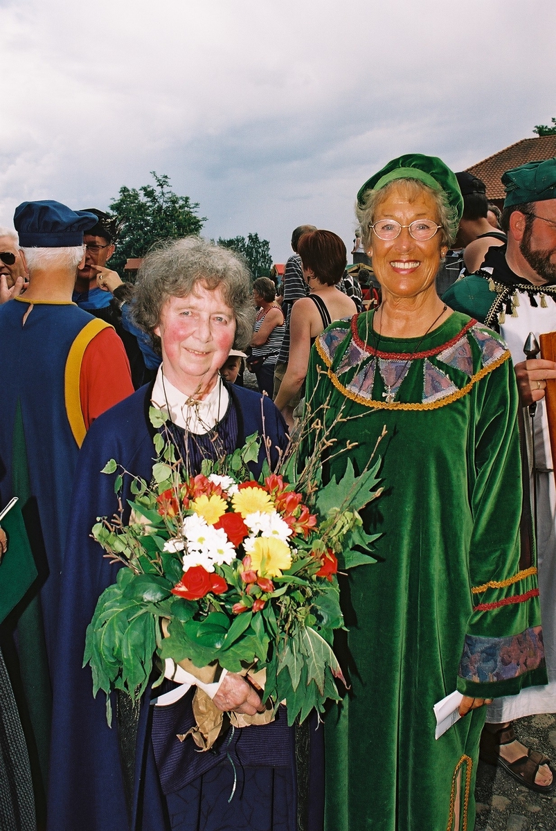 Middelalderdagen. 
Middelalderfestival, Hamar, Domkirkeodden, 2002. 