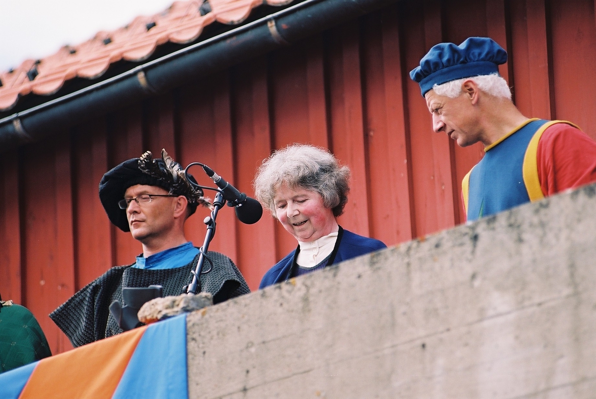 Middelalderdagen. Middelalderfestival, Hamar, Domkirkeodden, 2002. 