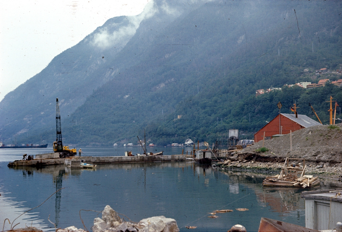 Hamneområde ved Almerket i Odda