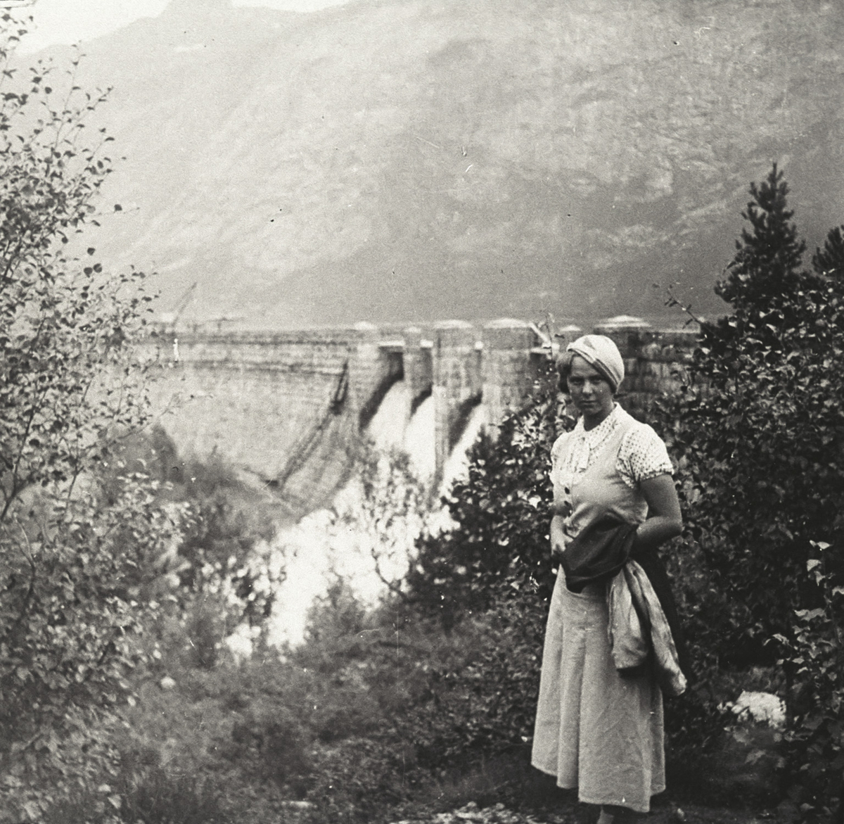 Herborg Holm ved Ringedalsdammen.