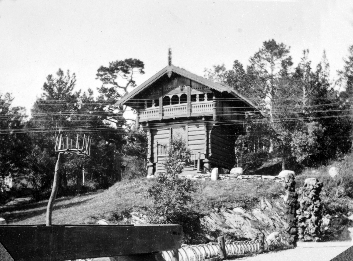 Stabbur på gården Fjellheim i Meldal.