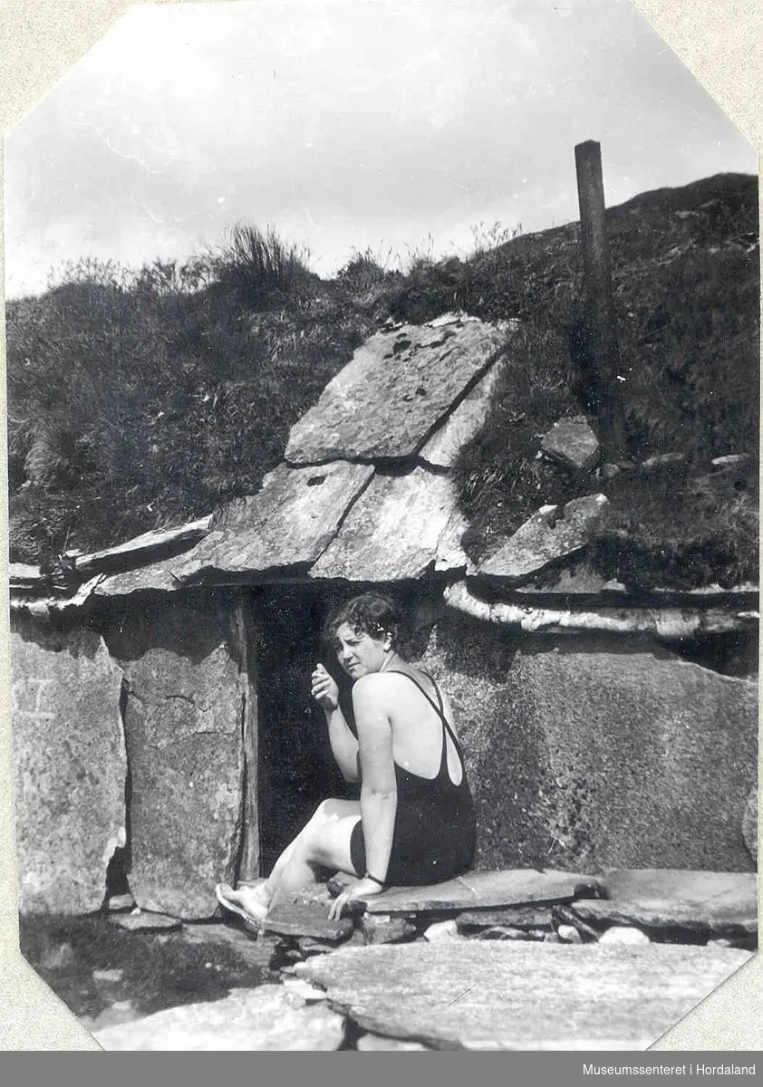 Ingeborg Hartveit ved Hartveit - setra