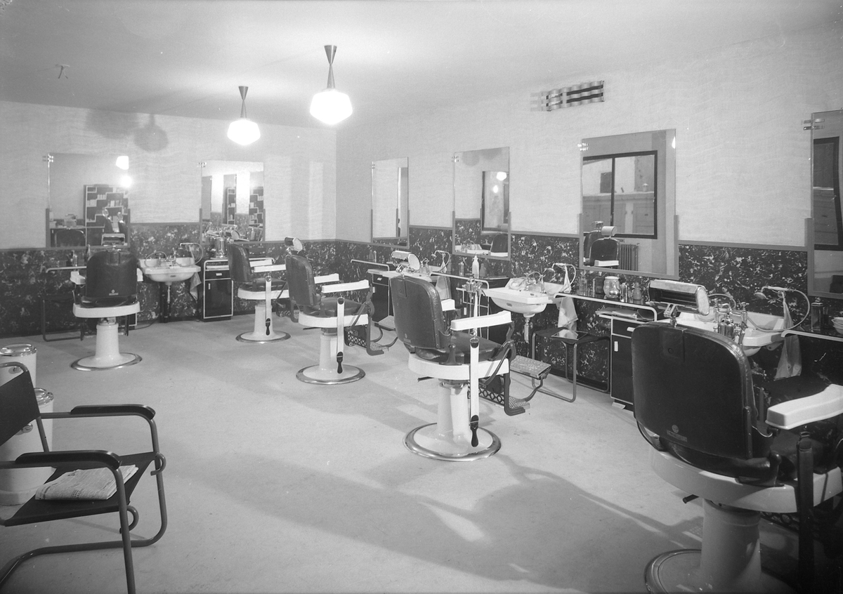 Einar Hagenes barbersalong i Lysholmgården