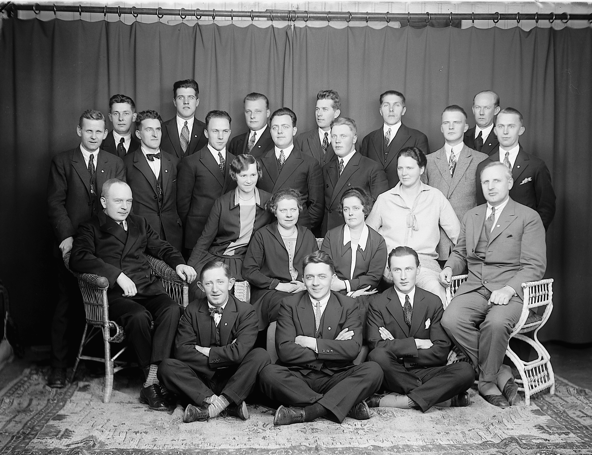 SAMORGANISASJONEN, STOR GRUPPE KVINNER OG MENN, FAGFORENING. 