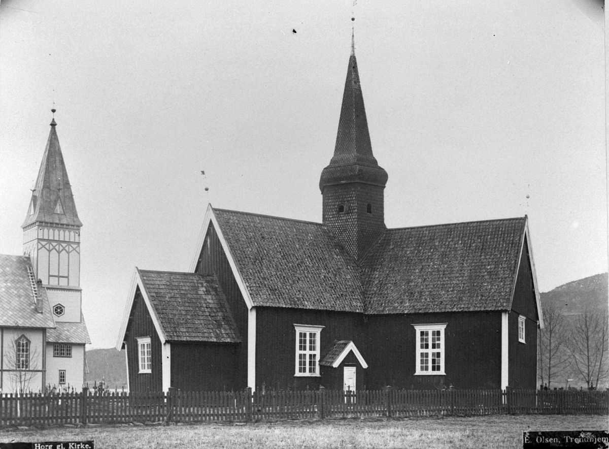 Horg gamle og nye kirke