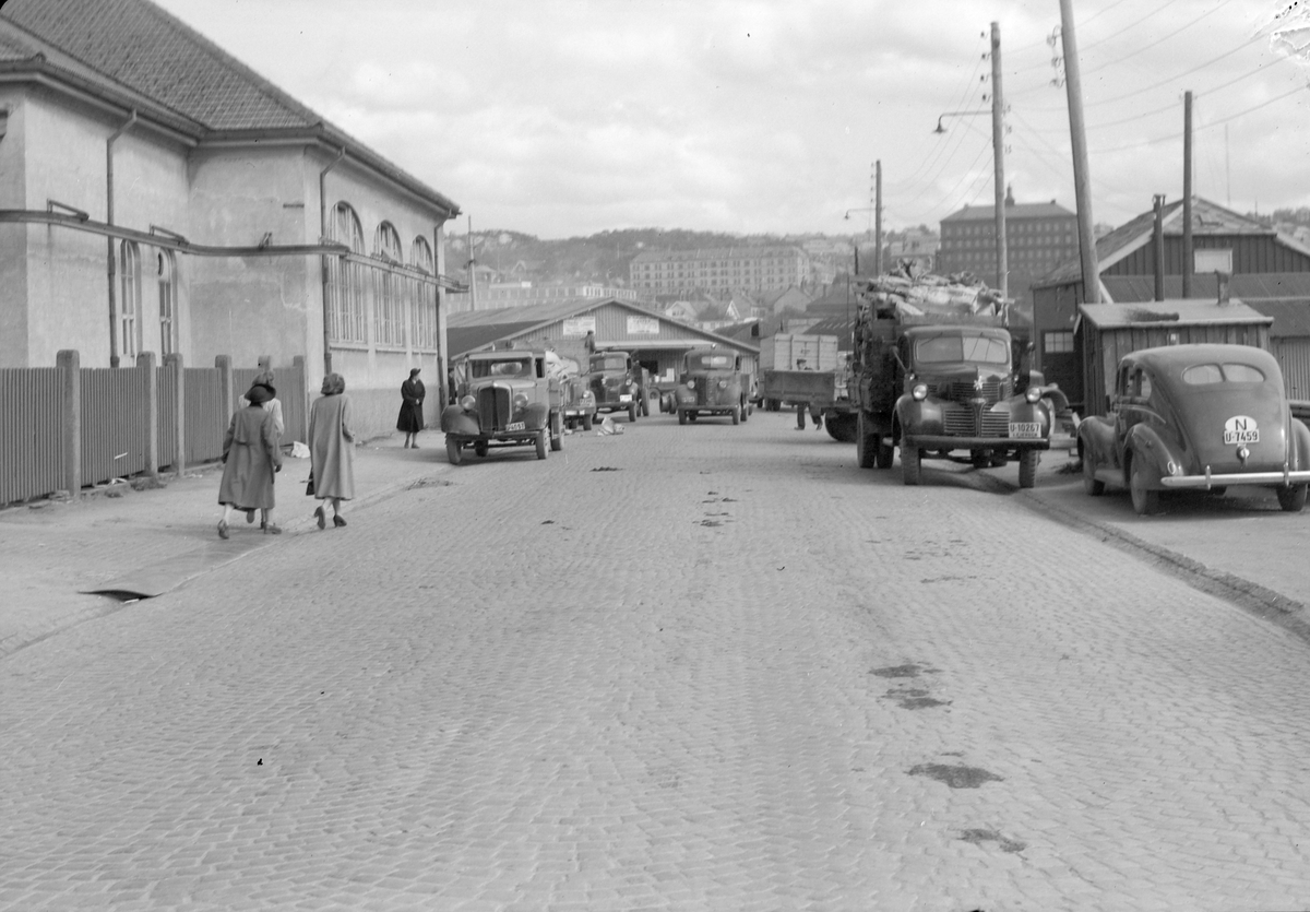 Trondheim Slaktehus - trafikken utenfor