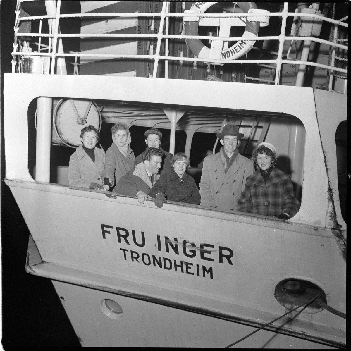 Fru Inger ved kai