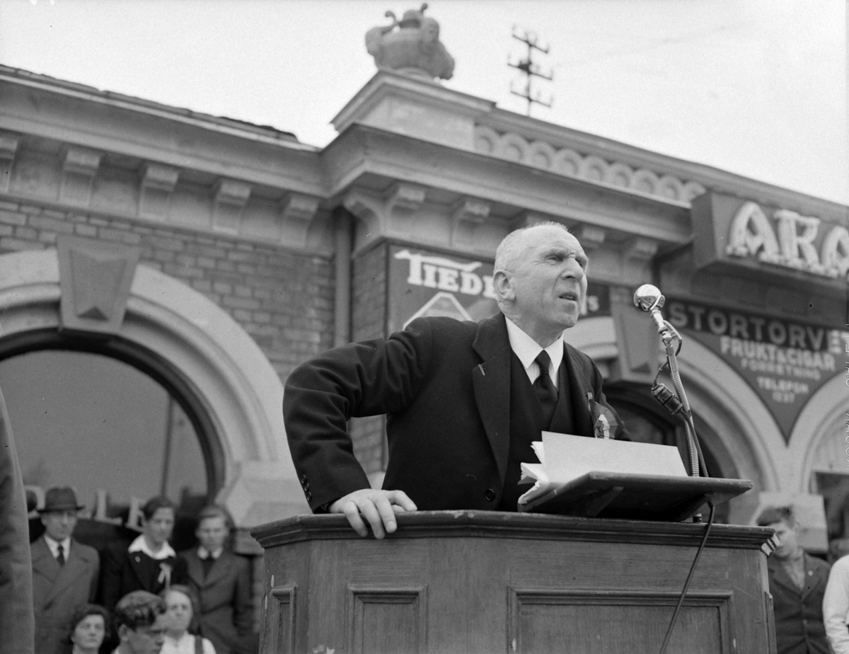 Hamar, 17. mai 1949, Hamar by 100 år, byjubileet 1949, barnetog,