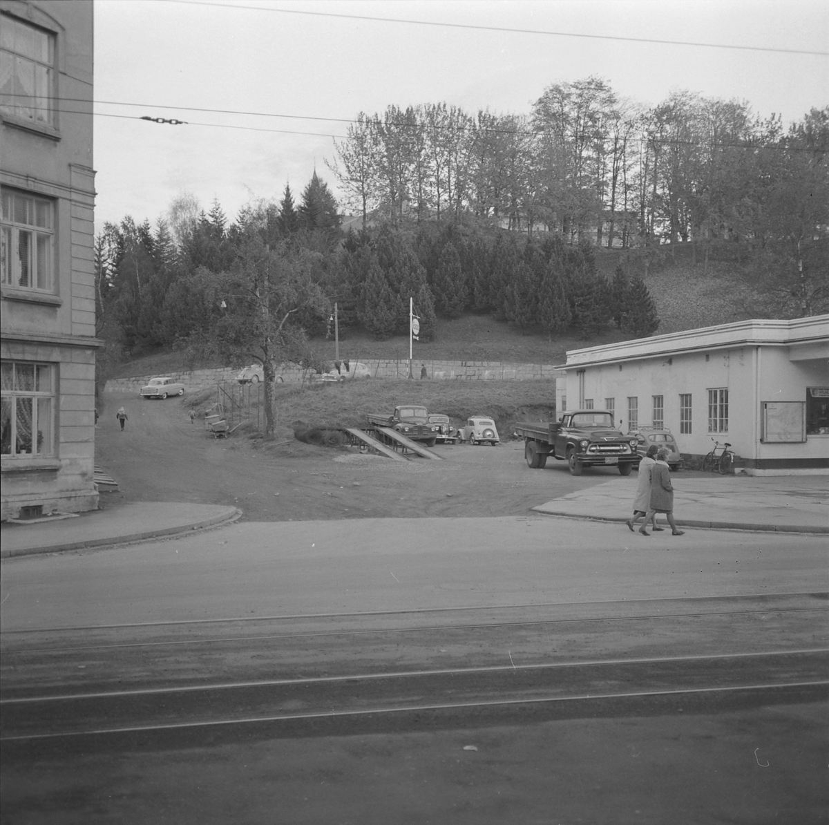 Drosjeeiernes Esso bensinstasjon i Elgeseter gate