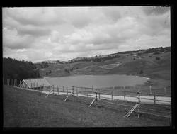 Prospekt over Doktortjønna med omliggende hagaer