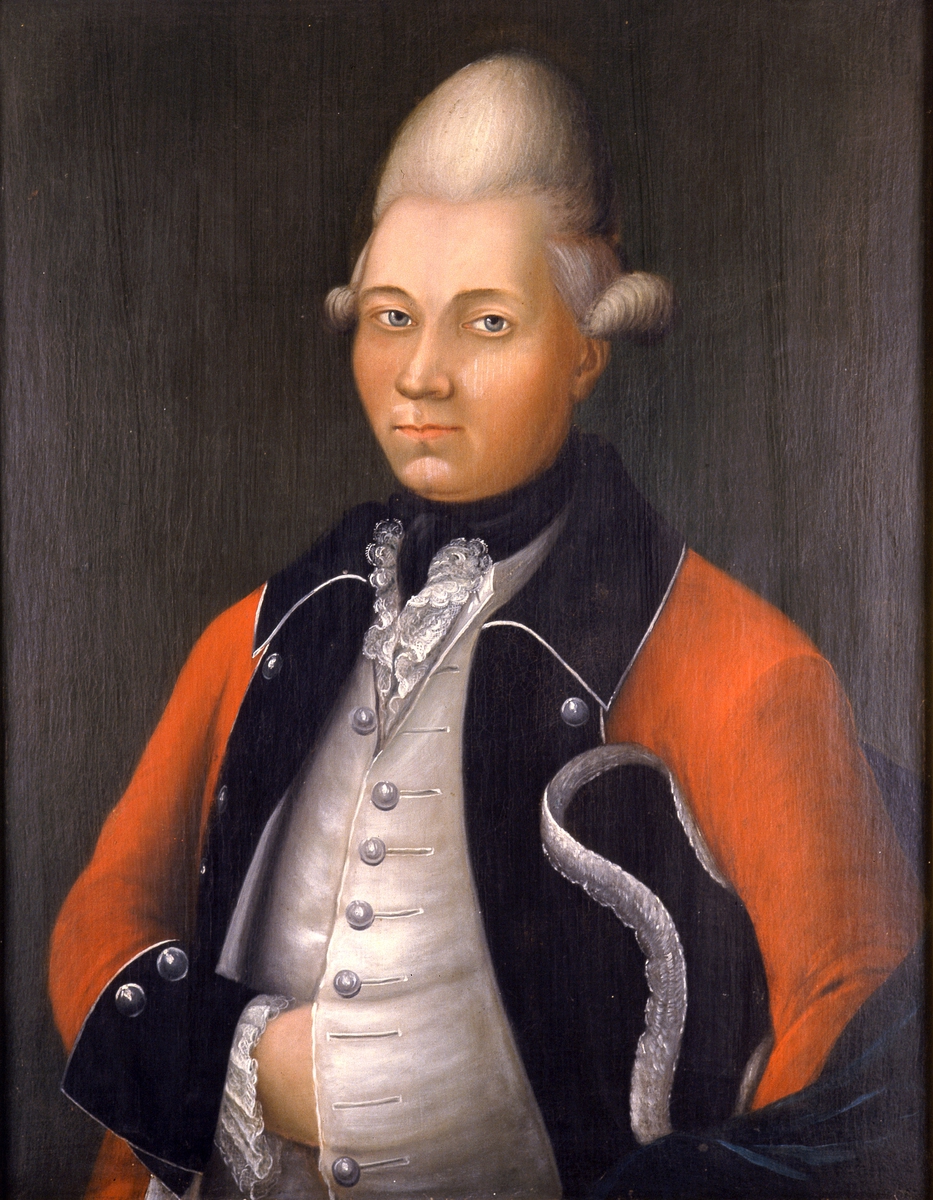 Major Joachim von Wessel 1741-1791. Han var eier av Nerkvern gard, Brumunddal, Furnes fra 1776 til 1791. Maleri. 
Se "Minner fra Furnes 1998" s. 13. 
"Fra bygd til by" Historien om Brumunddal skrevet av Thor Gotaas 2011. 