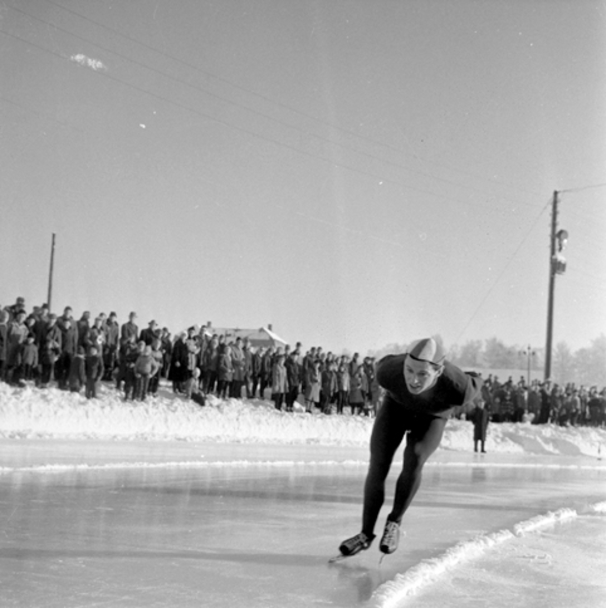 Henk van der Grift, Nederland, skøyter, Hamar Stadion.