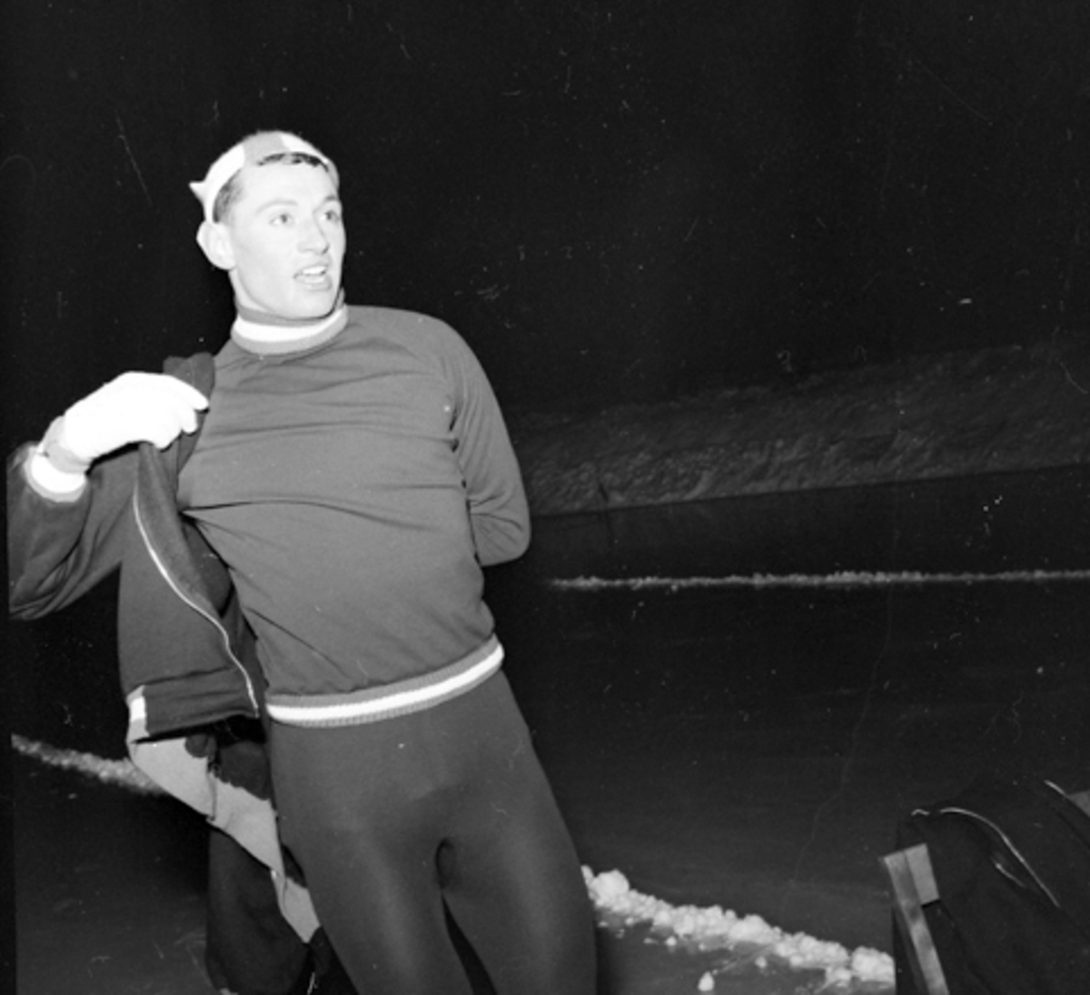 Henk van der Grift, Nederland, skøyter, Hamar Stadion.