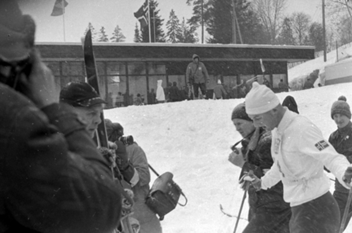 Mikkel Dobloug, Vang skiløperforening. NM på ski 1964, Alhaugjordet på Stafsberg ved Hamar.