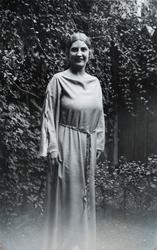 Rollebilde. Kirsten Flagstad som Sieglinde i Valkyrien, oper