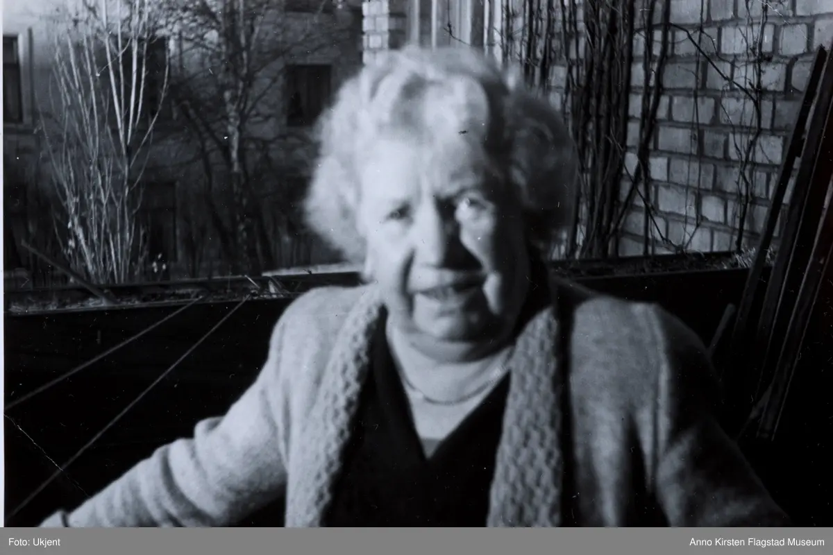 Kirsten Flagstads mor Marie Flagstad. Kirsten Flagstad's mother Marie Flagstad. 