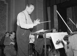 Hamar, Festiviteten, Hamar Orkesterforening, øving før konse