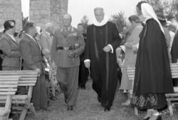 Hamar, Domkirkeodden, Hamardagen 1955, Hamar bispestol 800 å