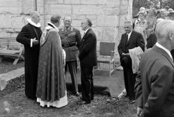 Hamar, Domkirkeodden, Domkirkeruinen, Hamardagen 1955, Hamar