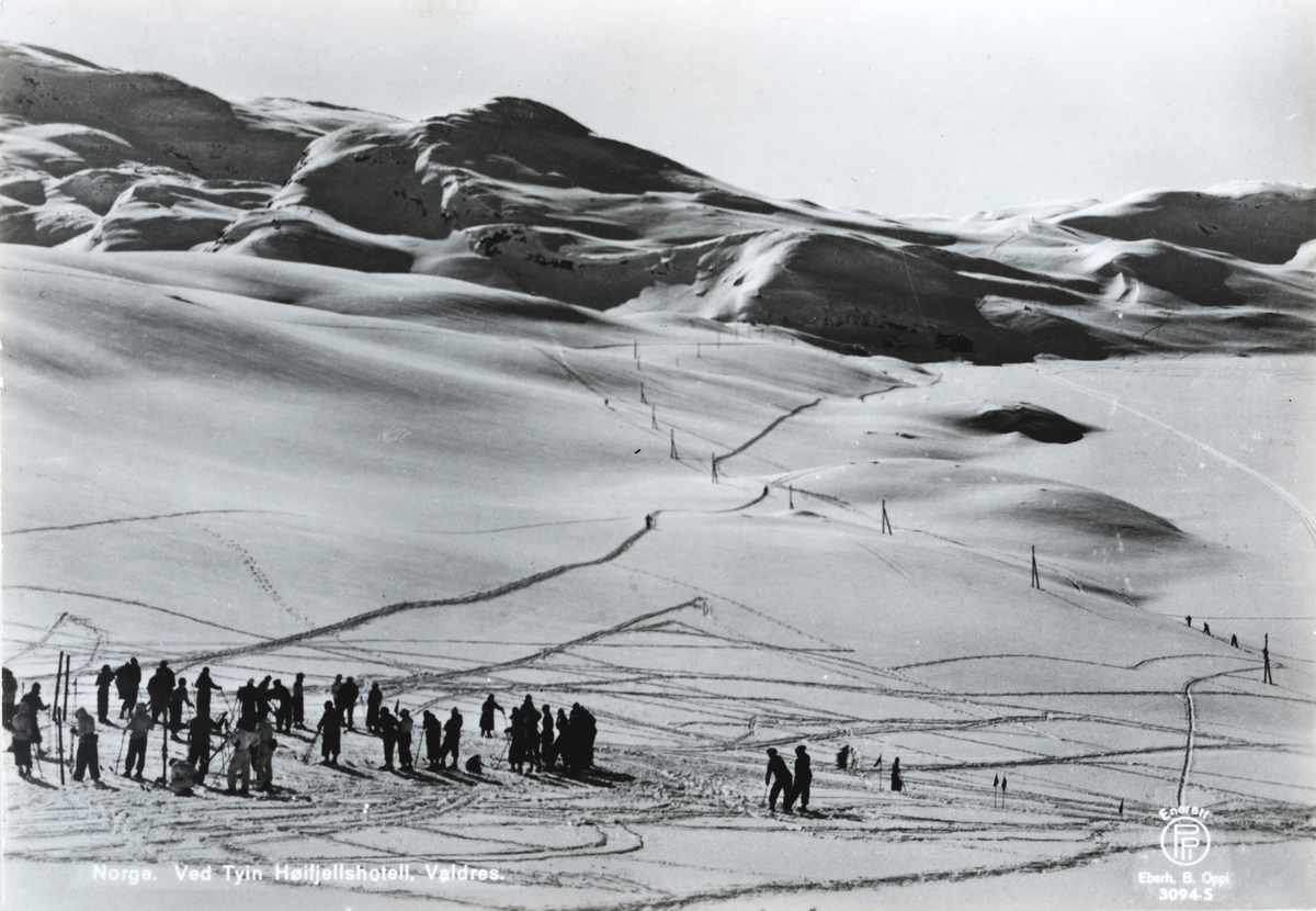 Ved Tyin Høifjellshotell, Valdres. 