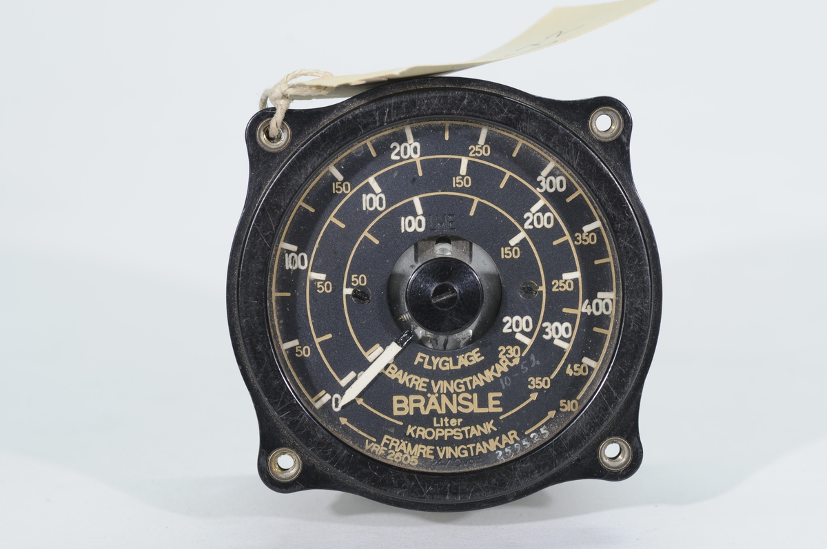 Bränslevolymindikator VRF2605. För Fpl 18 (B 18A, B 18B).