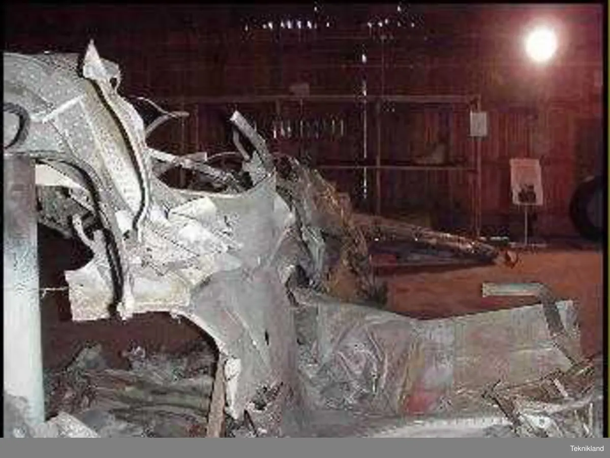 Haverirester av flygplan typ B 5.