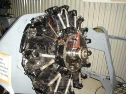 Flygmotor Alvis Leonides