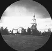 Fälttjänstövningar i Östervallskogs kyrka år 1905. Flera av korten från Östervallsskogs församling.