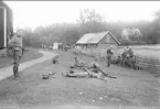 Patrullfälttävlan 1932, målet för terränglöpningen.