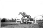 Ridutbildning för officerare i banhoppning på södra fältet.