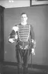 Livhusar i uniform m/1895 (m/ä) och mössa m/1853 med plym