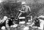 Radiosamband då seklet var ungt (1900-tal).