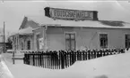 Karlsborg, Rödesund. Ester Byqvists fotoateljé. Huset byggdes 1904.