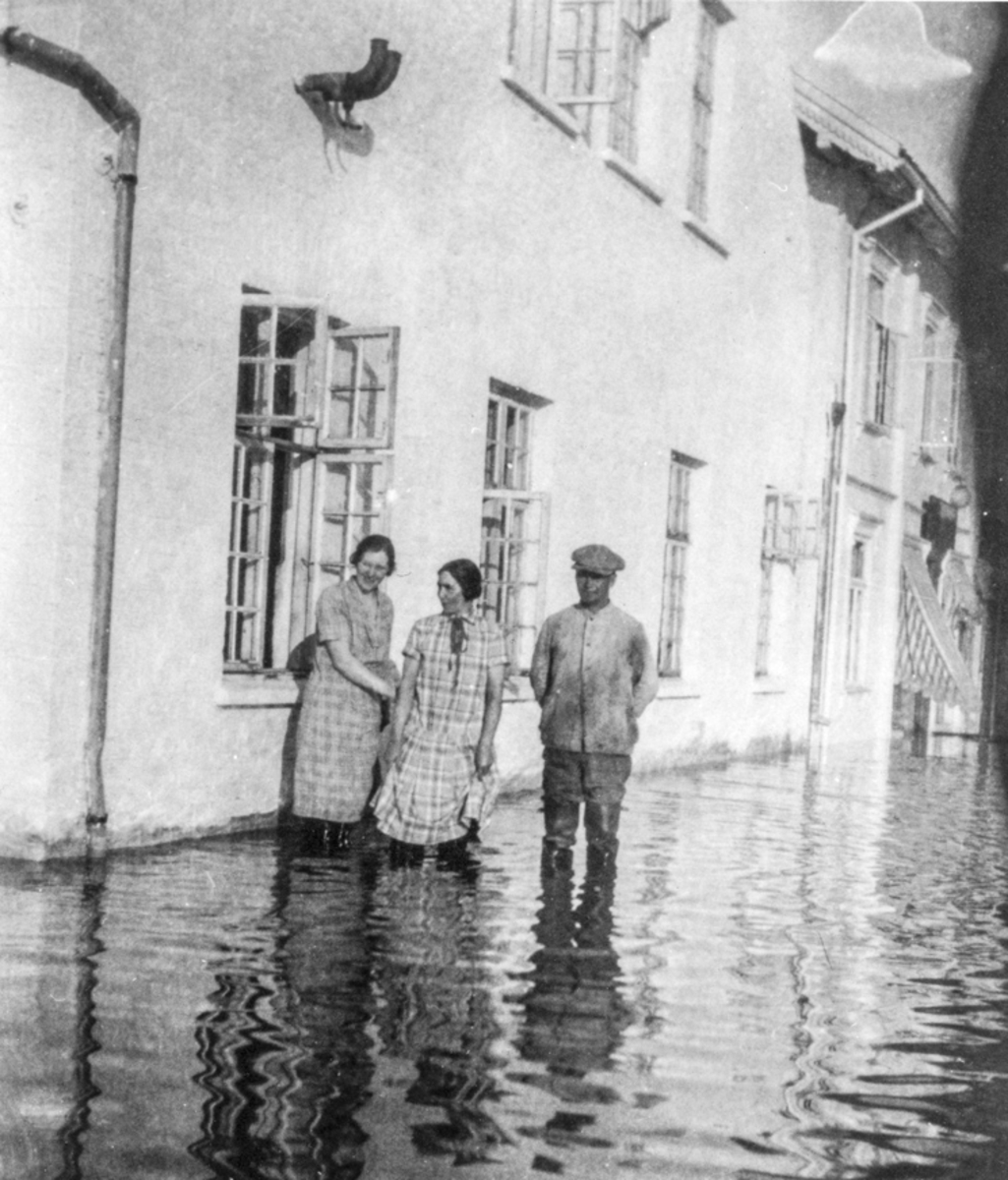 Flom i Sundet. Kan være i 1927.