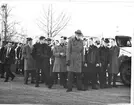 Fallskärmsjägarskolan Karlsborg 1957. Inryckning.