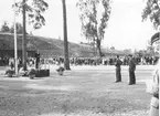 Fallskärmsjägarskolan Karlsborg slutet 1950-tal.