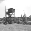 Fallskärmsjägarskolan i Karlsborg 1957.