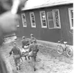 Fallskärmsjägarskolan i Karlsborg 1957.