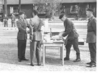 Fallskärmsjägarskolan i Karlsborg 1961.