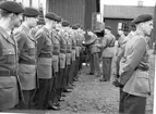 Fallskärmsjägarskolan i Karlsborg 1959.