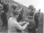 Fallskärmsjägarskolan i Karlsborg 1959.