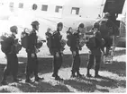Fallskärmsjägarskolan i Karlsborg 1959.