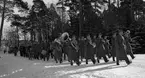 Fallskärmsjägarskolan i Karlsborg 1952.Inryckning.