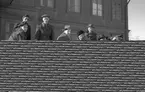 Fallskärmsjägarskolan i Karlsborg 1952.Inryckning.