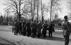 Fallskärmsjägarskolan i Karlsborg 1953.Inryckning.