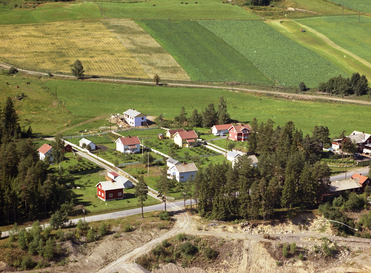 Gjøvik Redalen  år 1966
Flyfoto Widerøe